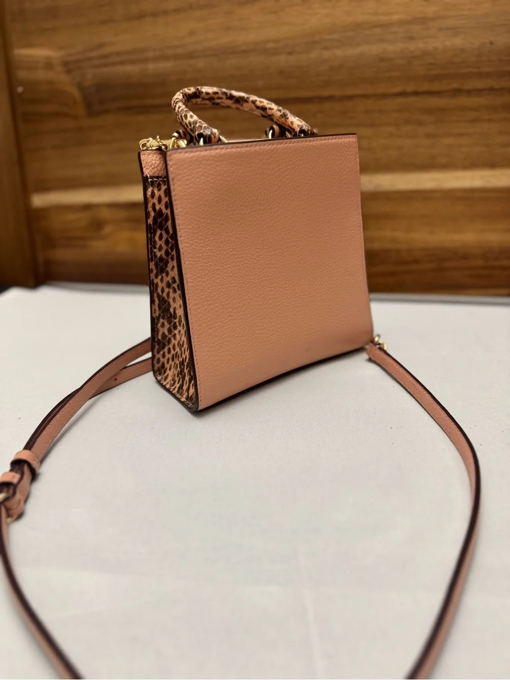 Coach compact satchel